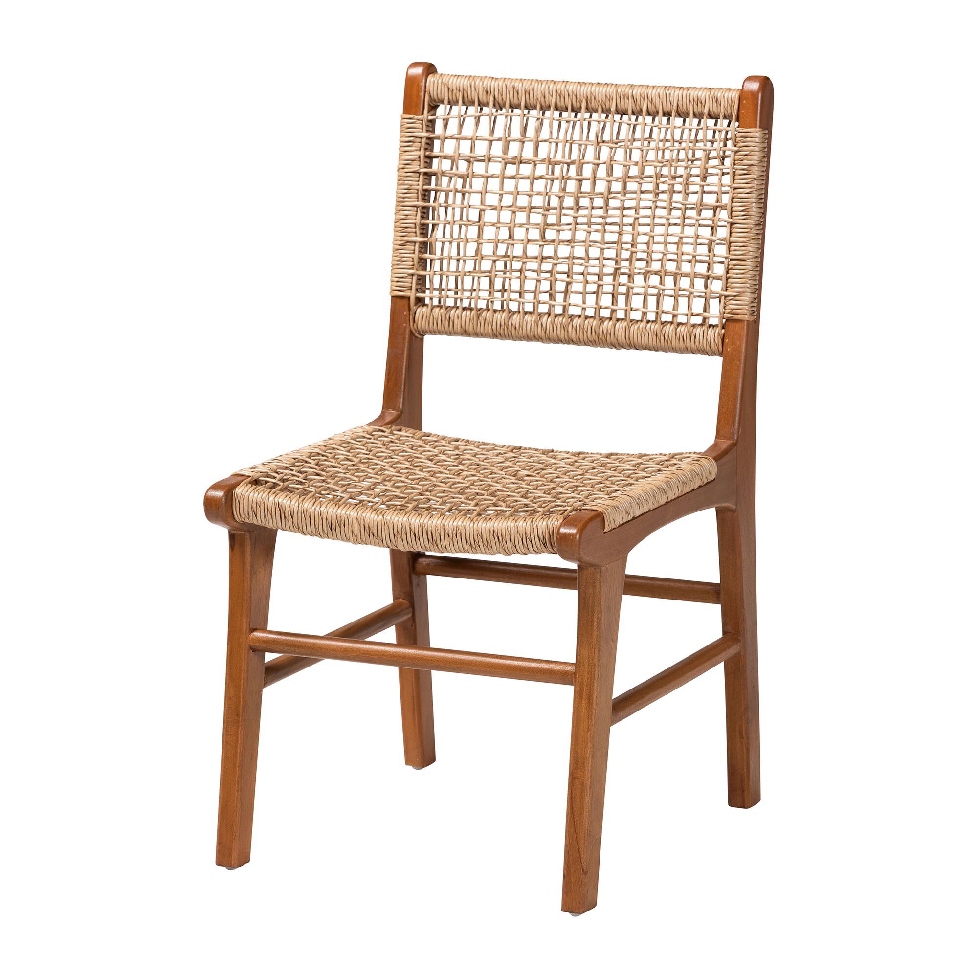 Ariba Viro Fiber Dining Chair, CARAMEL BROWN, alternate image number 1