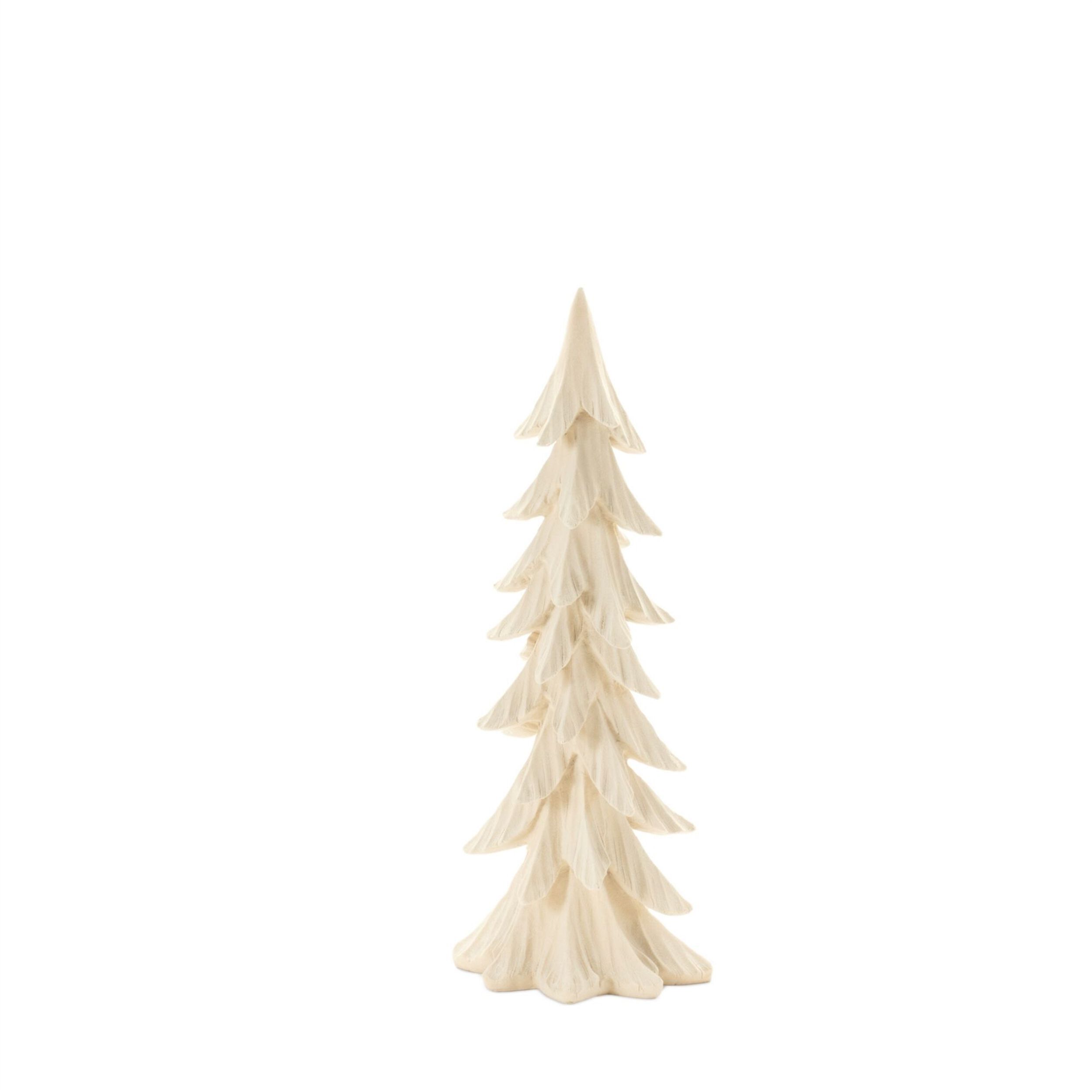 Velvet Pine Tree (Set of 3), BEIGE, alternate image number 4