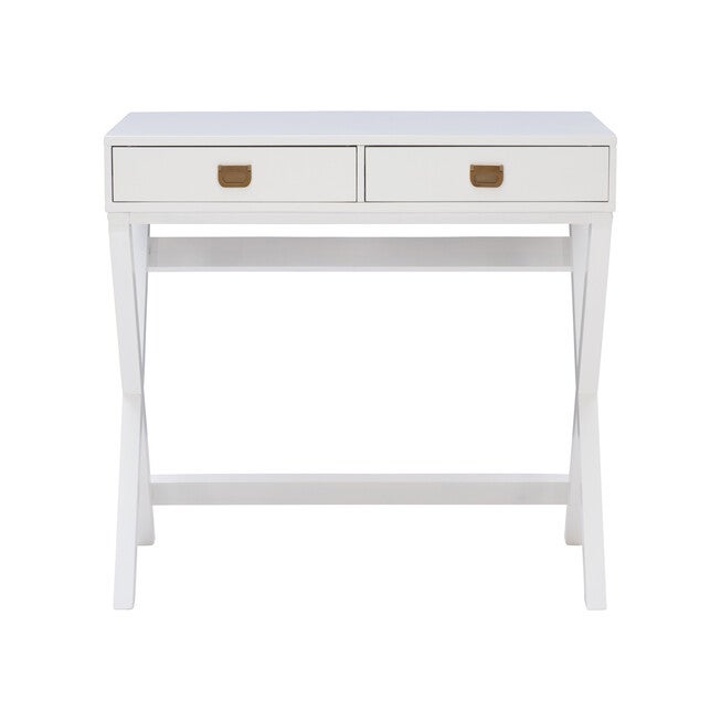 Peggy White Writing Desk, WHITE, hi-res image number null