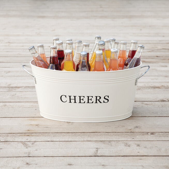 Cheers Galvanized Metal Tub, , alternate image number null