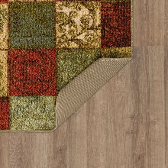 Floral Tile Multi 1' 8" X 3' 9", , alternate image number null