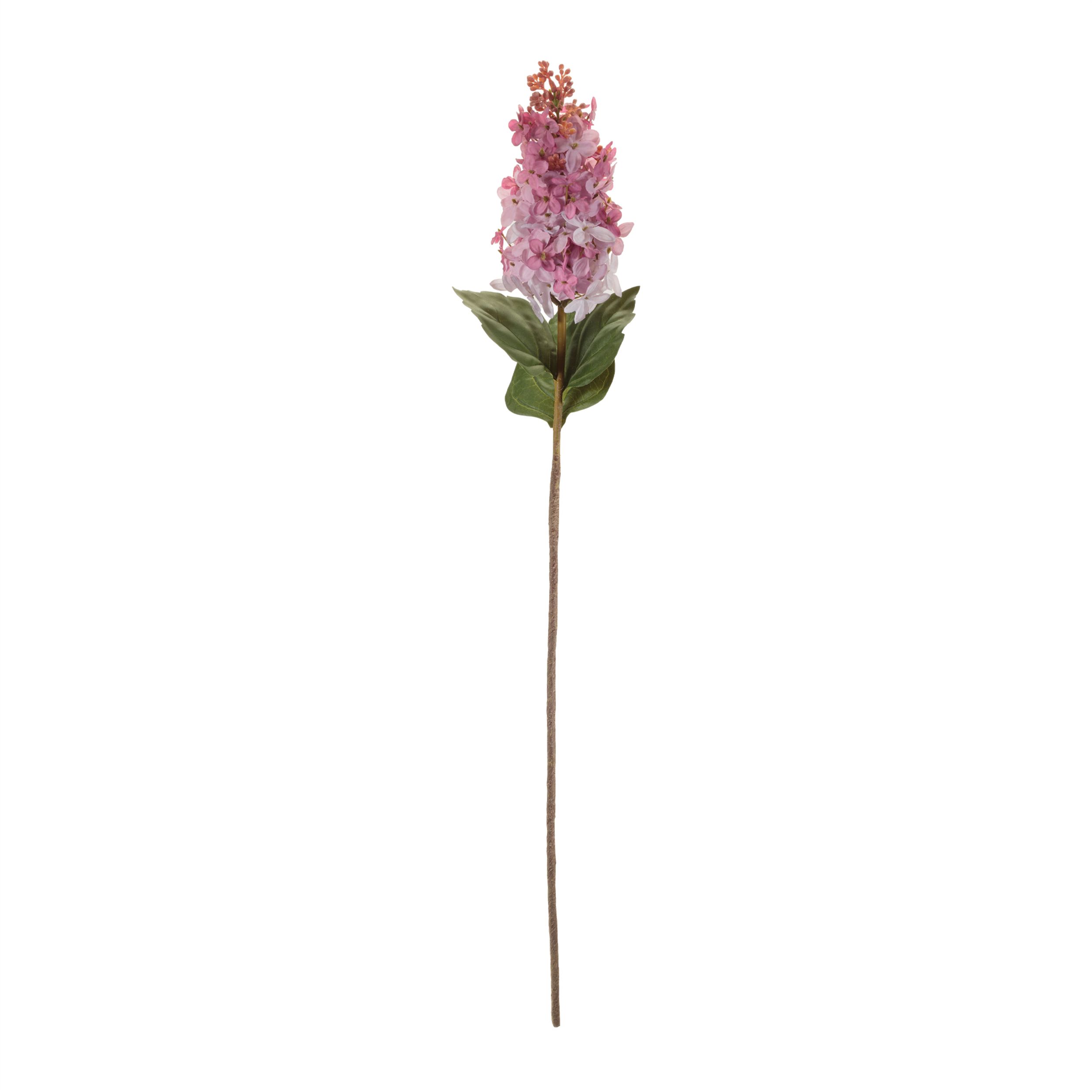 Lilac Floral Stem Set of 6, PINK GREEN, alternate image number 1