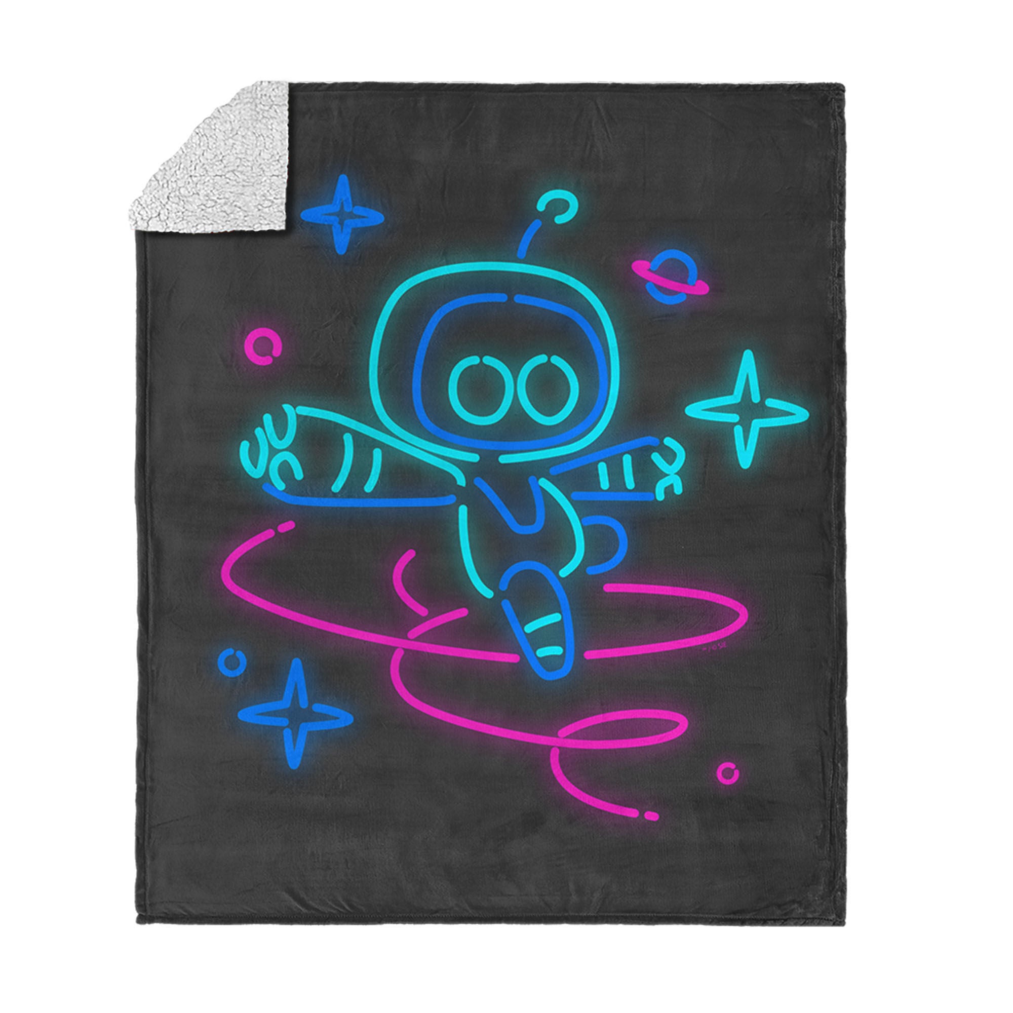 Sony Silk Touch Sherpa Throw Blanket 50x60 inches, PLAYSTATION, hi-res image number 0