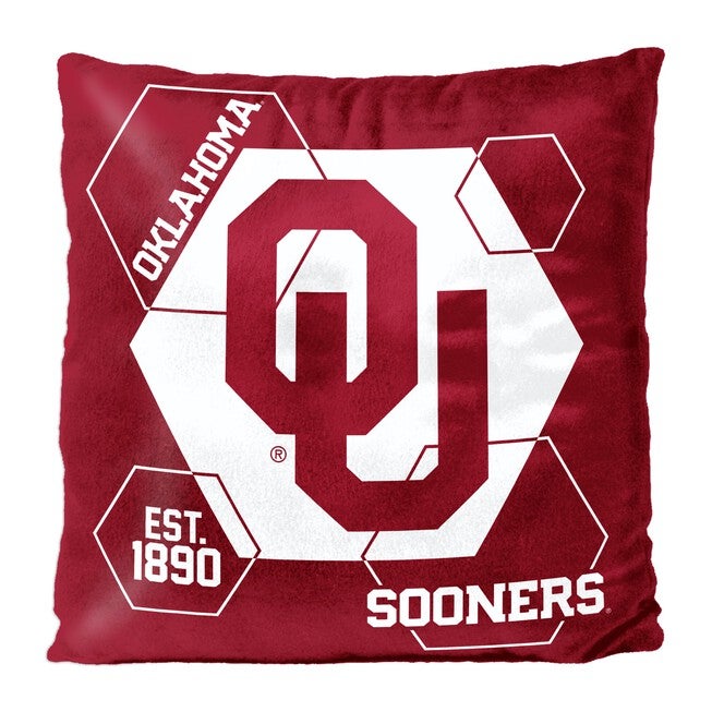 Oklahoma Connector Velvet Reverse Pillow, MULTI, hi-res image number 0