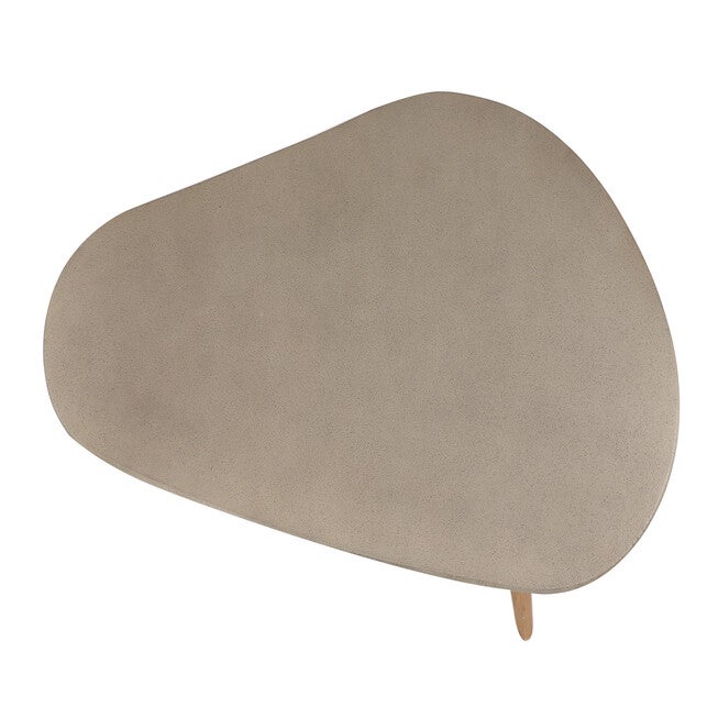 Grey Resin Modern Outdoor Accent Table, , alternate image number null