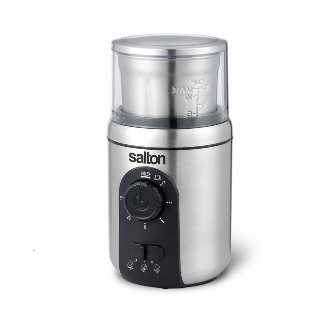 Stainless Steel Coffee, Spice & Herb Grinder, STAINLESS STEEL, hi-res image number null