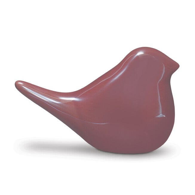 Bird (Set of 2) 6 inchesL x 3.75 inchesH Porcelain, BROWN, hi-res image number null