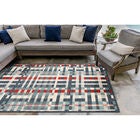 Liora Manne Portofino Plaid Indoor/Outdoor Rug, , on-hover image number null