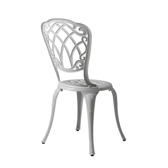 Palisade Aluminum 3-piece Bistro Set in White, , alternate image number null