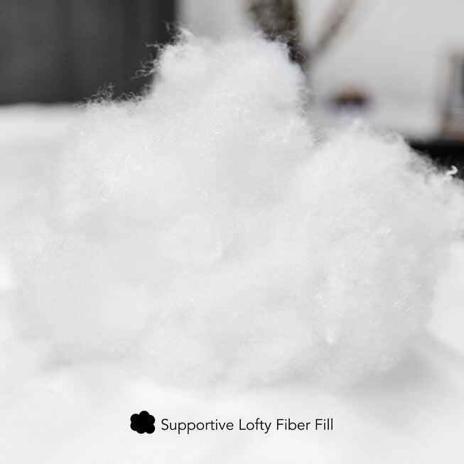 SensorPEDIC 2-Inch Down Alternative Fiber Mattress Topper with 100% Cotton Cove, , alternate image number 3