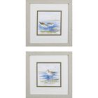 Sketchy Shore Birds Framed Wall Décor, Set Of 2, BLUE, hi-res image number null