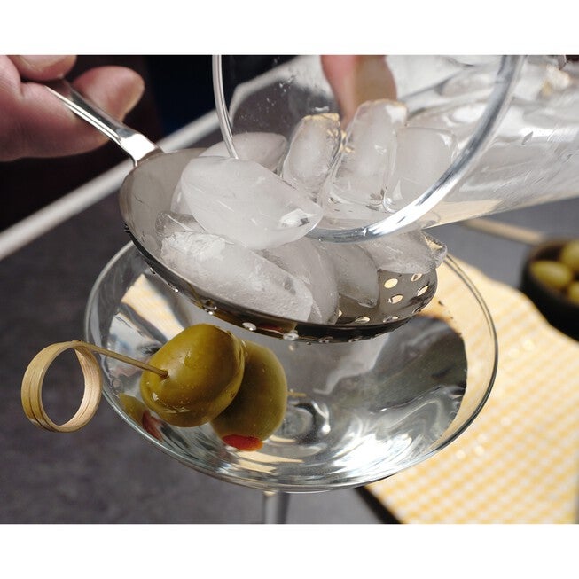 Retro Stainless Steel Cocktail Strainer, , alternate image number 5