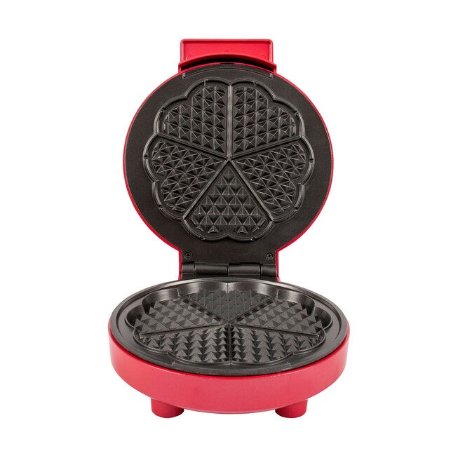 Kalorik Heart-Shaped Waffle Maker, Red, , alternate image number null