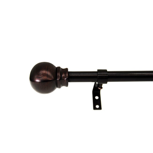 28 inches-48 inches Rod set with Ball Finial, , on-hover image number 1