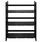 Montego 3-Shelf Folding Bookcase -Black, , alternate image number null