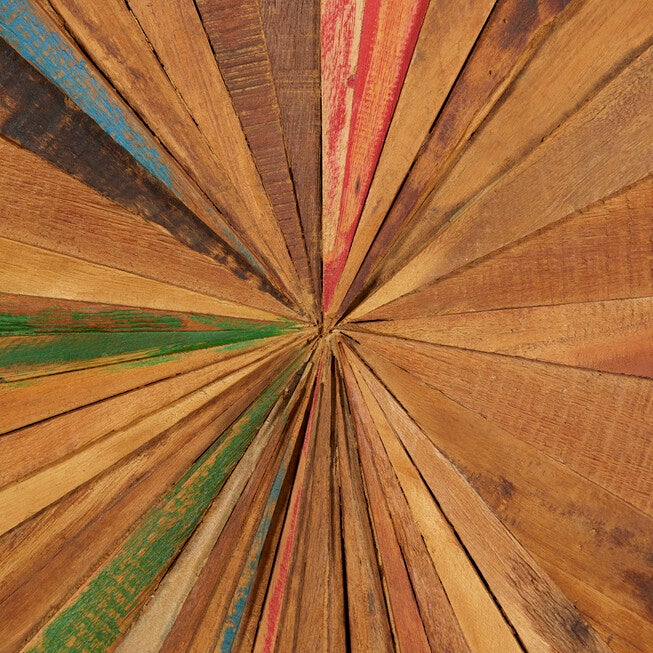 Brown Rustic Abstract Teak Wood Wall Decor Wall Decor, , alternate image number 5