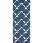 Fancy Trellis Navy 2' X 5', NAVY, hi-res image number null