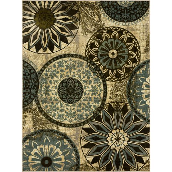 Inspired India Light Multi 5' X 7', MULTI, hi-res image number null