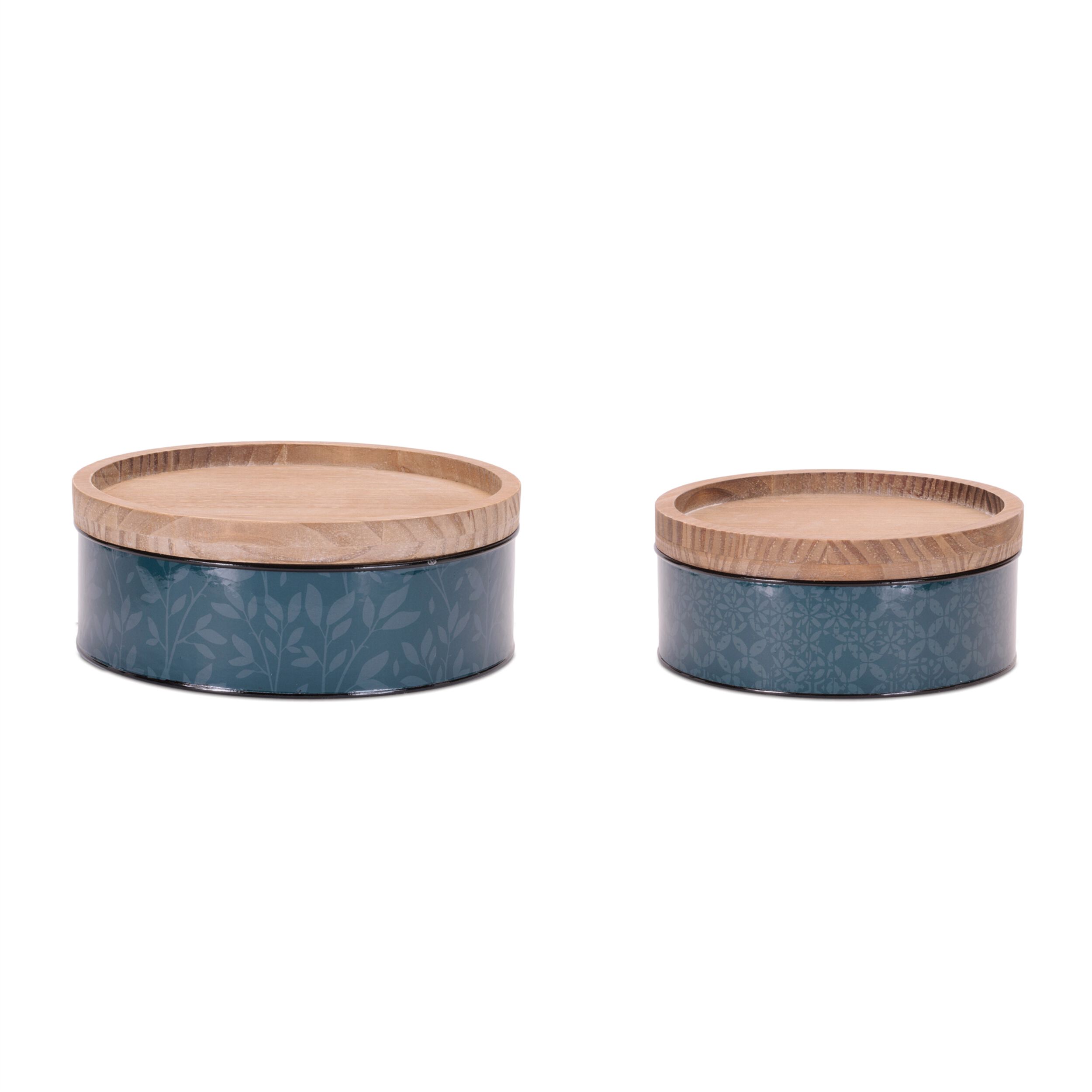 Canisters Set of 2, BLUE, hi-res image number 0