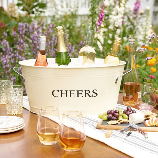 Cheers Galvanized Metal Tub, , alternate image number null
