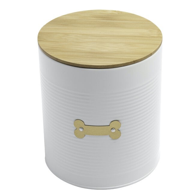 Hector Food Tin Pet, WHITE, hi-res image number 0