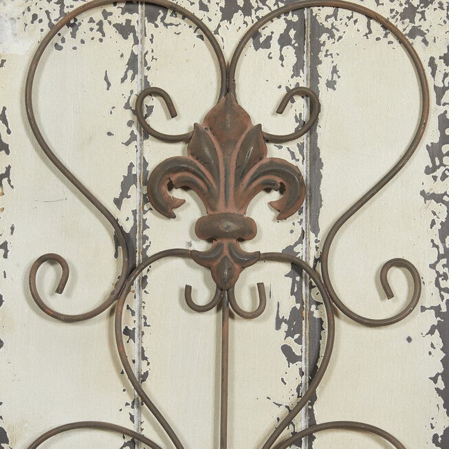 Set Of 2 White Wood Rustic Wall Décor, , alternate image number 8