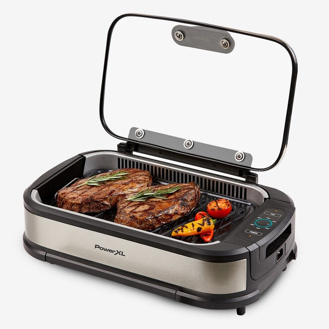 PowerXL™ Smokeless Grill Pro, STAINLESS, hi-res image number null