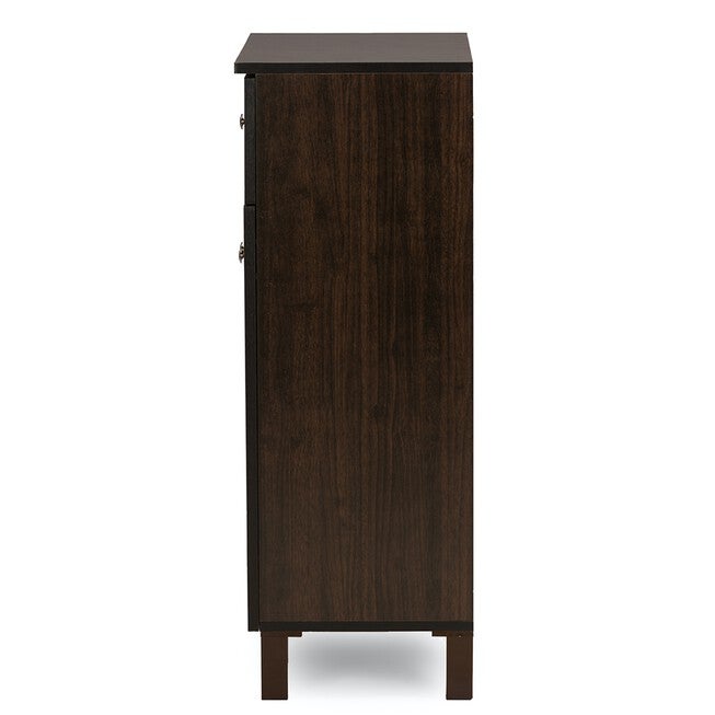 Felda Shoe Cabinet With 2 Doors And Drawer Furniture, , alternate image number null