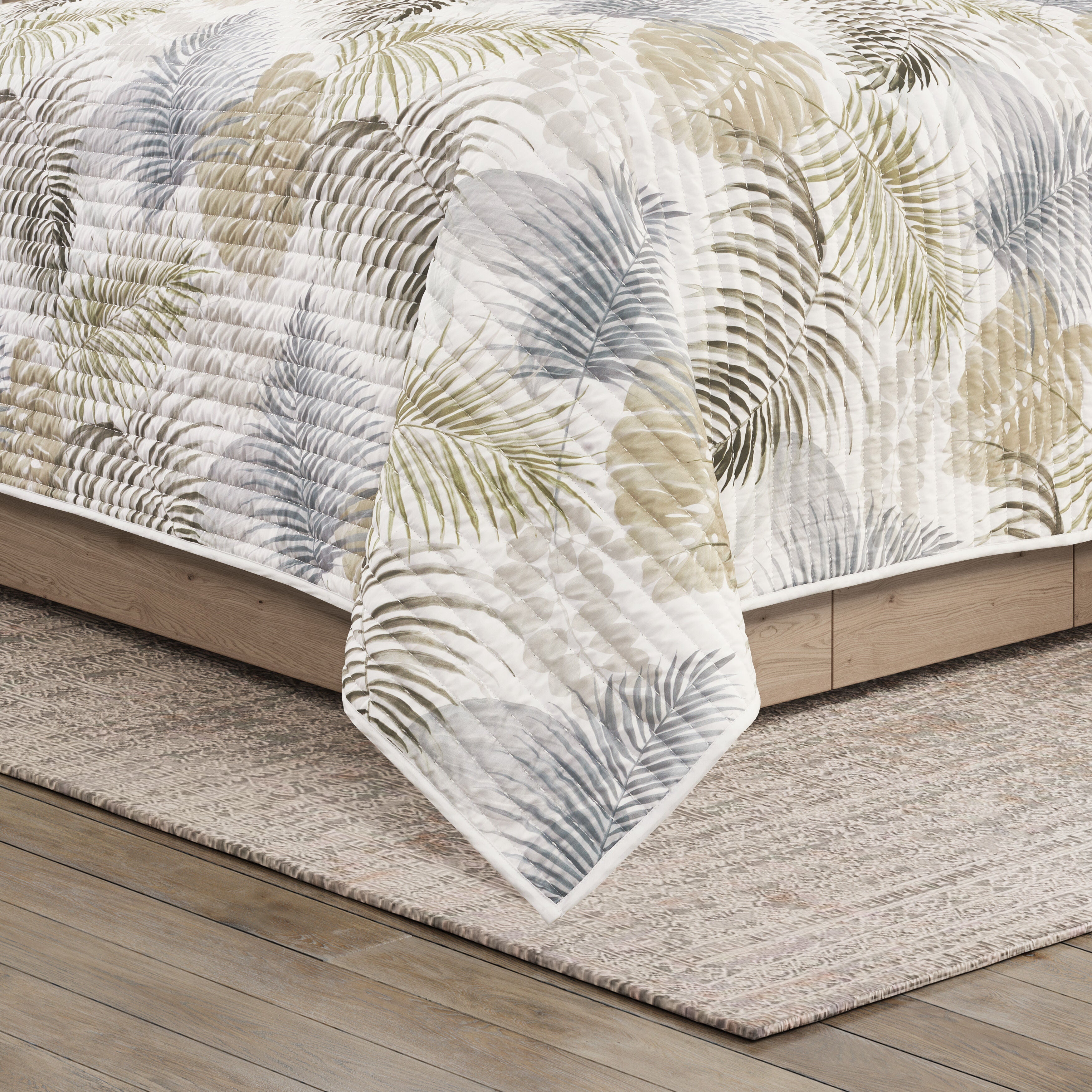 HATTERAS QUILT SET, NATURAL, alternate image number 1