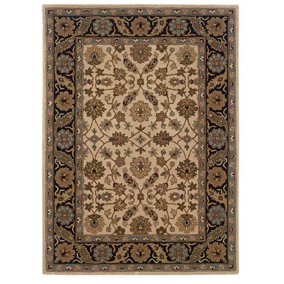 Trio Traditional Floral 5'X7' Area Rug, FLORAL, hi-res image number null