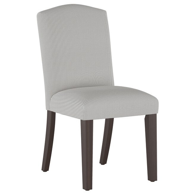 Stripe Back Dining Chair, CHARCOAL, hi-res image number 0