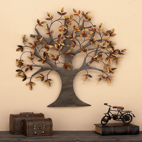 Brown Metal Traditional Wall Decor, , alternate image number null