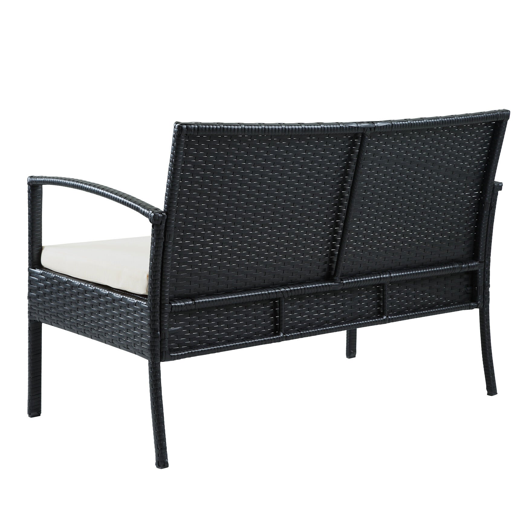 Saint Birch Savannah 4 Piece Rattan Sofa Seating Group With Cushions Seating, , alternate image number 3