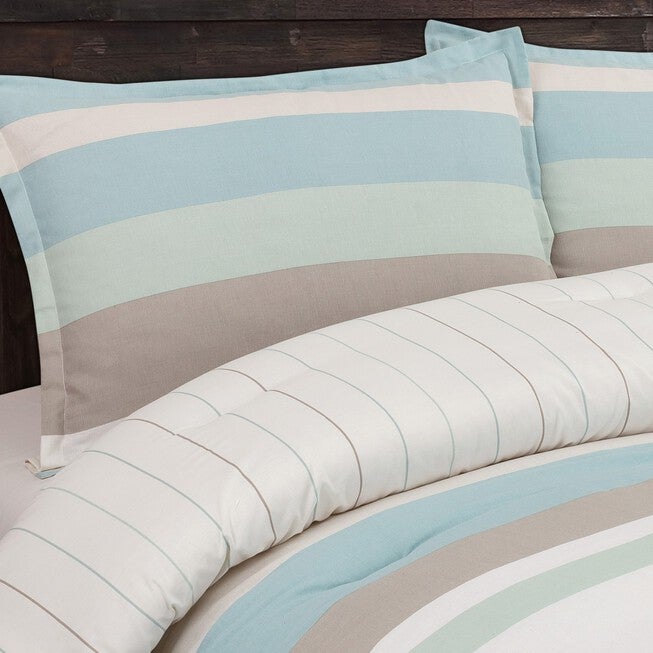 Coastal Stripe Duvet Cover Set, , on-hover image number null