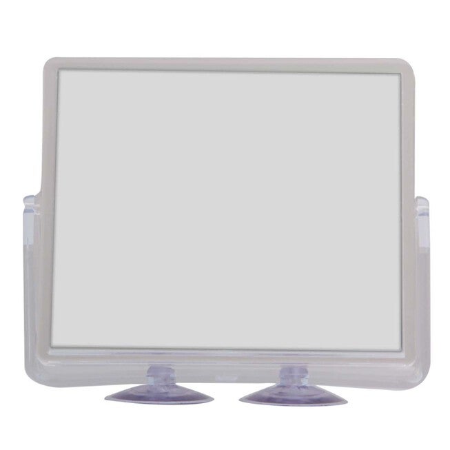 Fog Free Suction Cup Swivel Mirror 2X, CLEAR, hi-res image number null