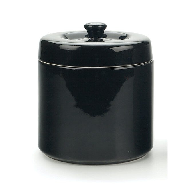 Ceramic Grease Keeper - Black, BLACK, hi-res image number null