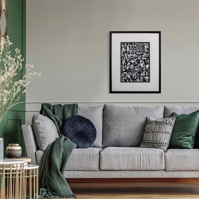 Graphic Mod Abstract Ii Framed Wall Décor, , on-hover image number 1