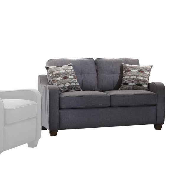 Loveseat (W/2 Pillows), GRAY, hi-res image number 0