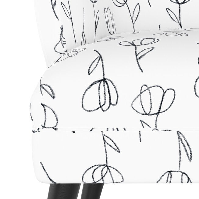 Contoured Tulips Modern Chair, , alternate image number 4