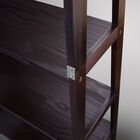 5-Shelf Ladder Bookcase-Espresso, , alternate image number null