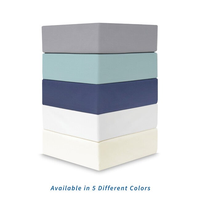 SensorPEDIC Ice Cool 400 Thread Count Cotton-Rich Cream Sheet Set, , alternate image number null
