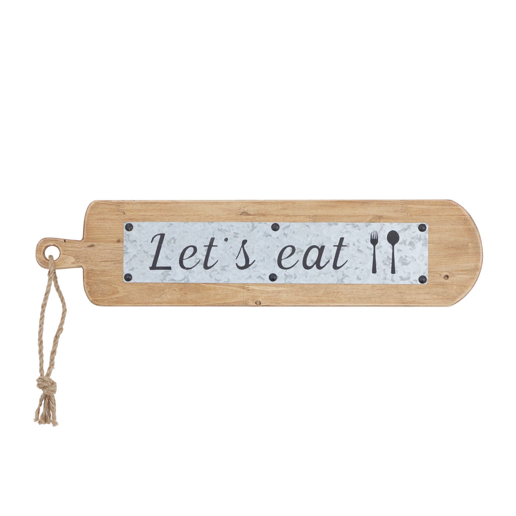 Brown Fir Modern Farmhouse Wall D&eacute;cor, BROWN, hi-res image number 0