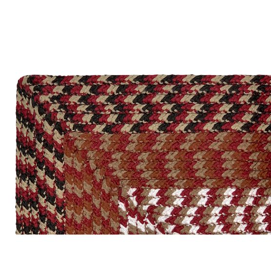 Alpine Braid Collection Reversible Indoor Area in Vibrant Colors, 24"" x 68"" x 68"" L-Shape , , alternate image number null