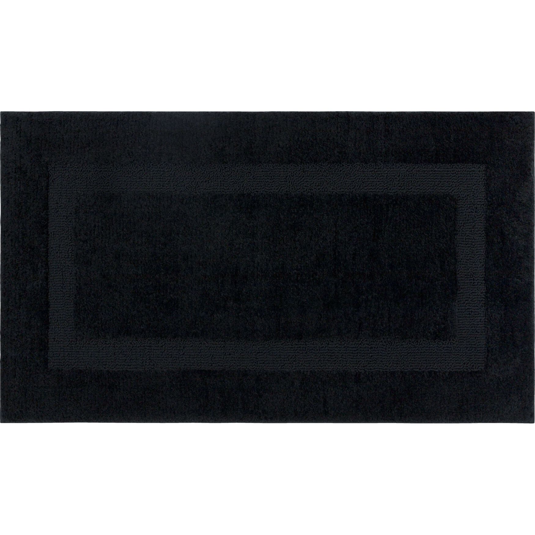 Prestige Bath Rug, BLACK, hi-res image number 0