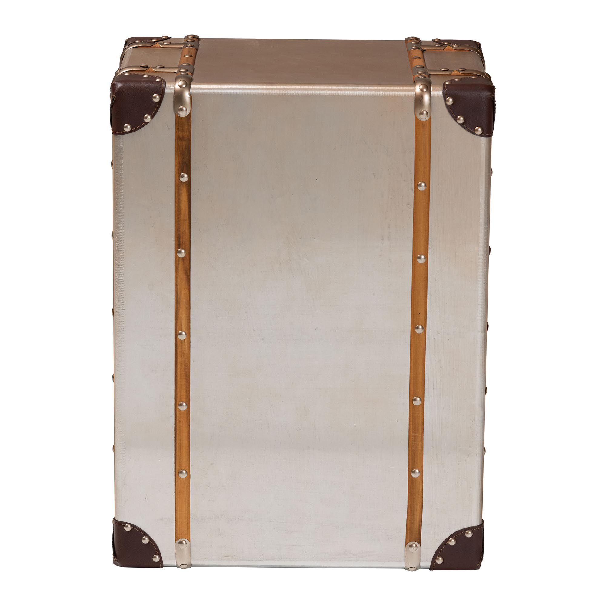 Naylor Vintage Matte Bronze 3-Drawer Cabinet, BRONZE, alternate image number 5