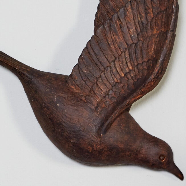 Set Of 3 Brown Resin Farmhouse Birds Wall Décor, , alternate image number 4