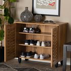Winda Wood 2-Door Shoe Cabinet Furniture, , alternate image number null