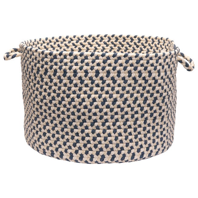 Stone Harbor Blue Diamond Basket, BLUE, hi-res image number 0