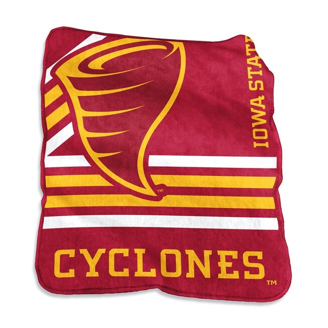 Iowa State Raschel Throw Home Textiles, MULTI, hi-res image number null