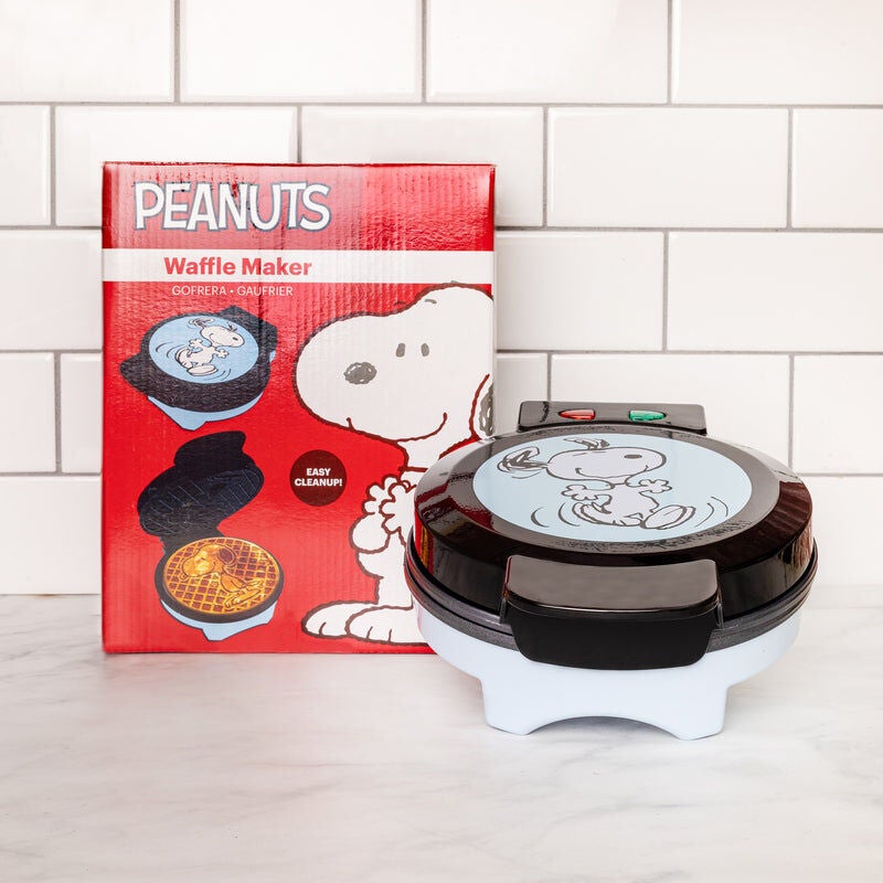 Peanuts Snoopy Waffle Maker, BLUE, alternate image number 3